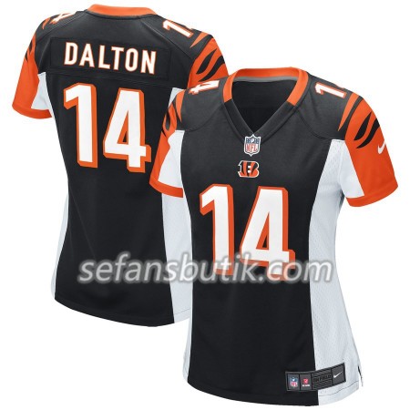 Cincinnati Bengals Tröjor Andy Dalton 14 Nike Svart - Dame